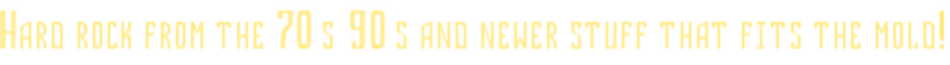 Kick Ass Rock & Roll Tagline